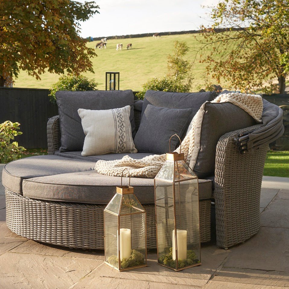 Bermuda Day Bed - Slate Grey2 - Duck Barn Interiors