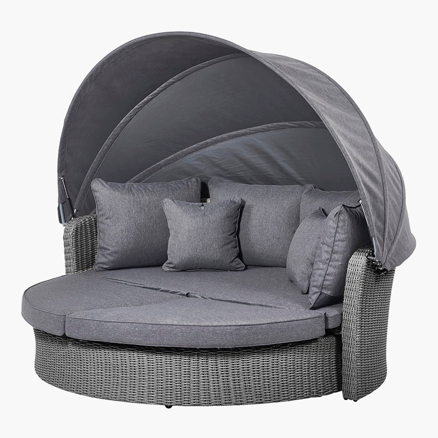 Bermuda Day Bed - Slate Grey5 - Duck Barn Interiors