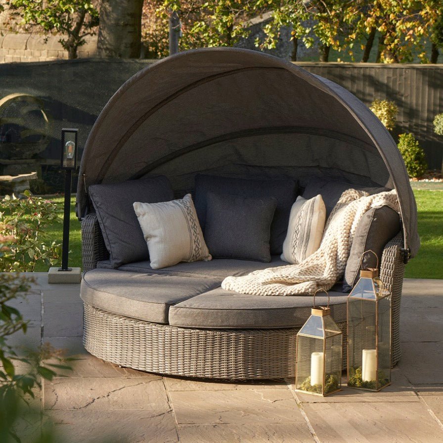 Bermuda Day Bed - Slate Grey1 - Duck Barn Interiors