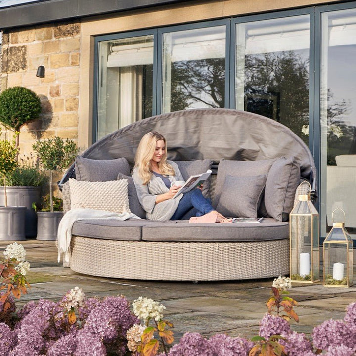 Bermuda Day Bed - Stone Grey3 - Duck Barn Interiors
