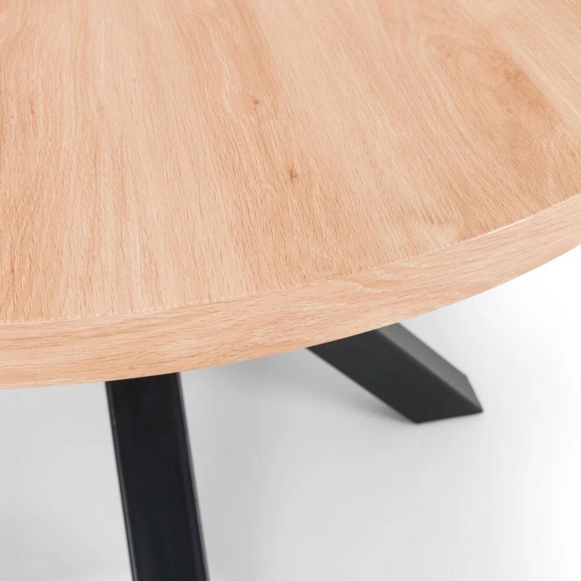 Berwick Oak Round Dining Table - Seats 45 - Duck Barn Interiors