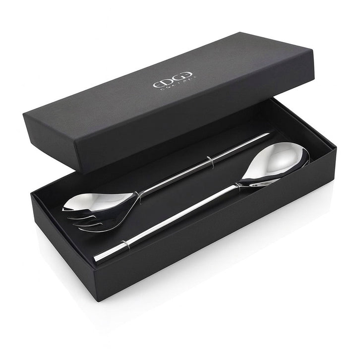 Bistro Stainless Steel Salad Servers - Gift Boxed1 - Duck Barn Interiors