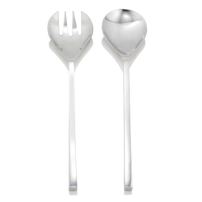 Bistro Stainless Steel Salad Servers - Gift Boxed3 - Duck Barn Interiors