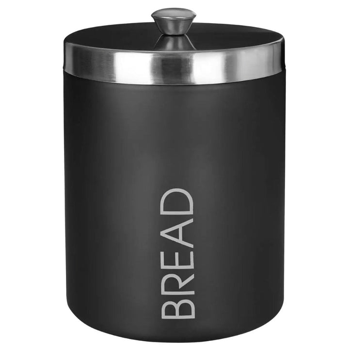 Black Enamel Bread Bin1 - Duck Barn Interiors