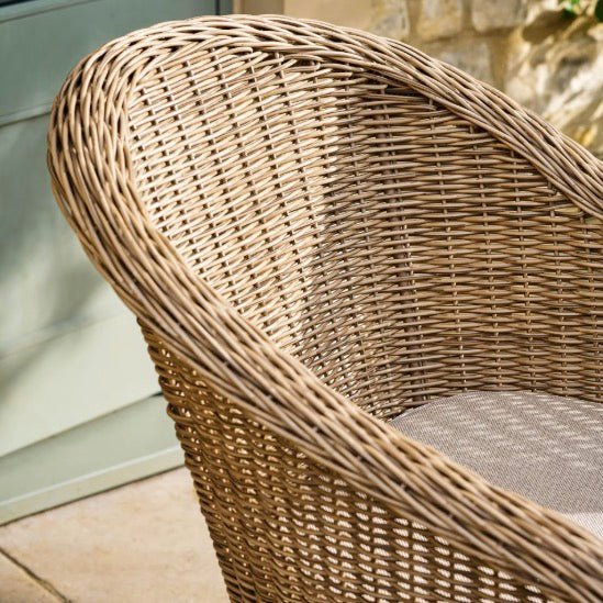 Brayford PE Rattan Bistro Set - Natural10 - Duck Barn Interiors