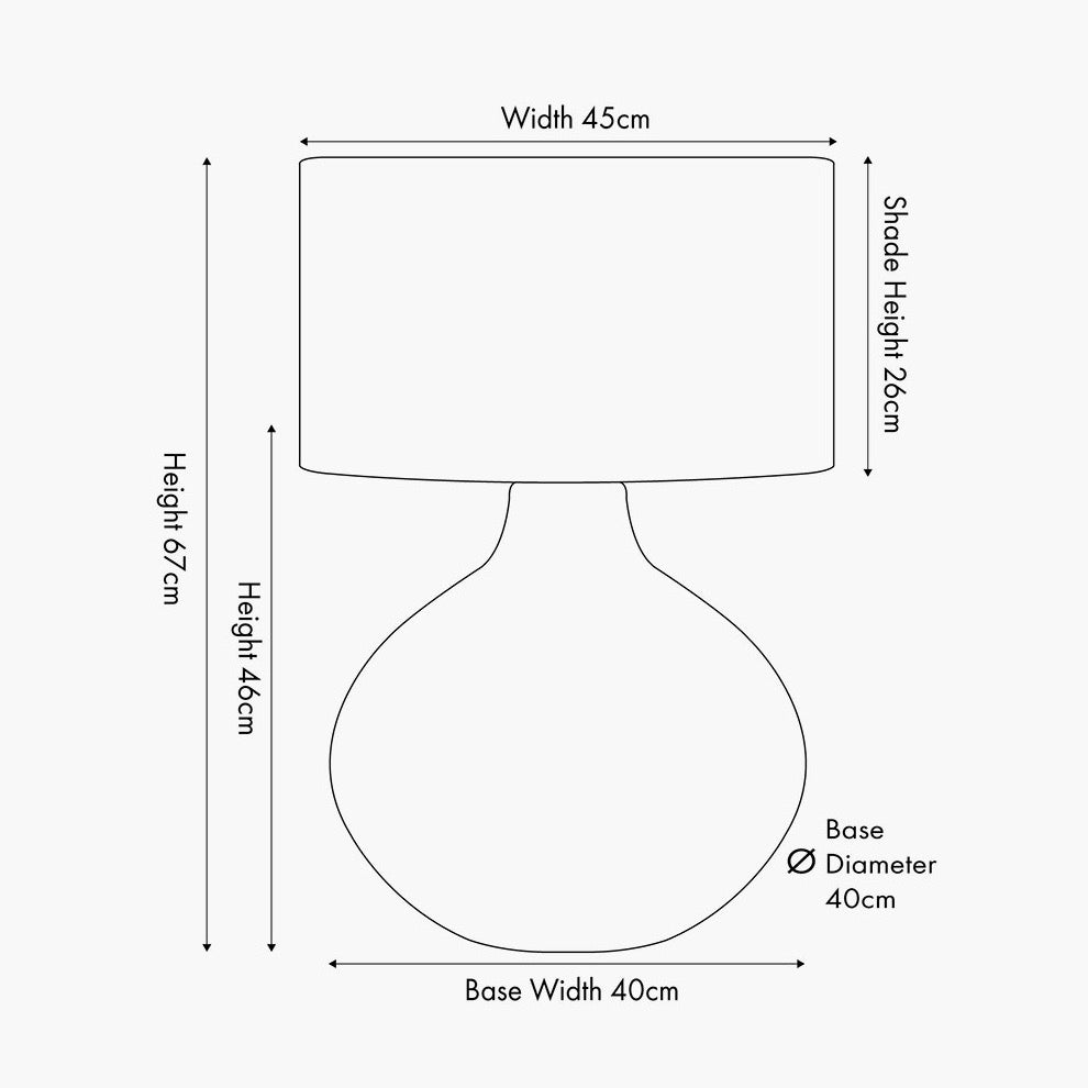 Brera Pimento Table Lamp - Large7 - Duck Barn Interiors