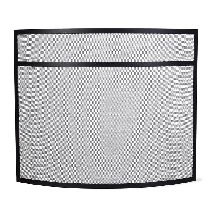 Bretforton Firescreen in Black - Large1 - Duck Barn Interiors