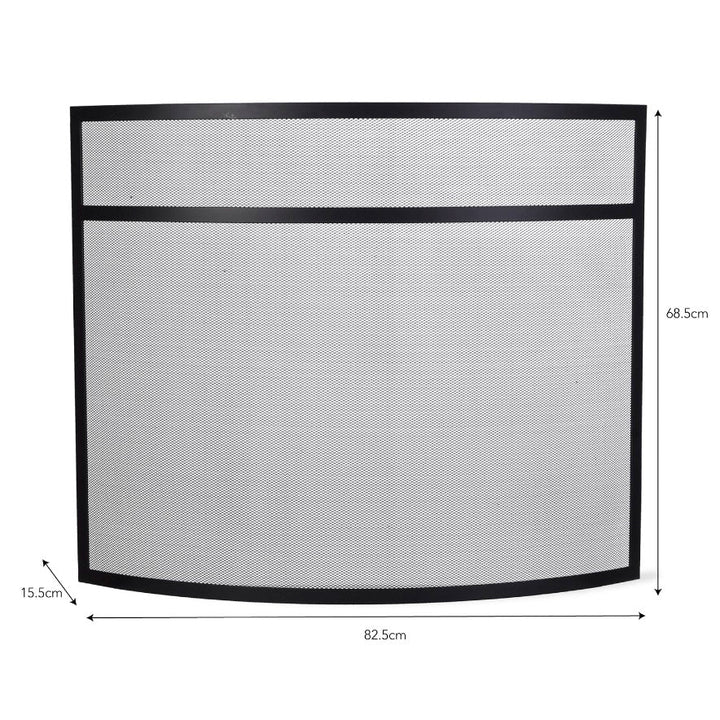 Bretforton Firescreen in Black - Large6 - Duck Barn Interiors