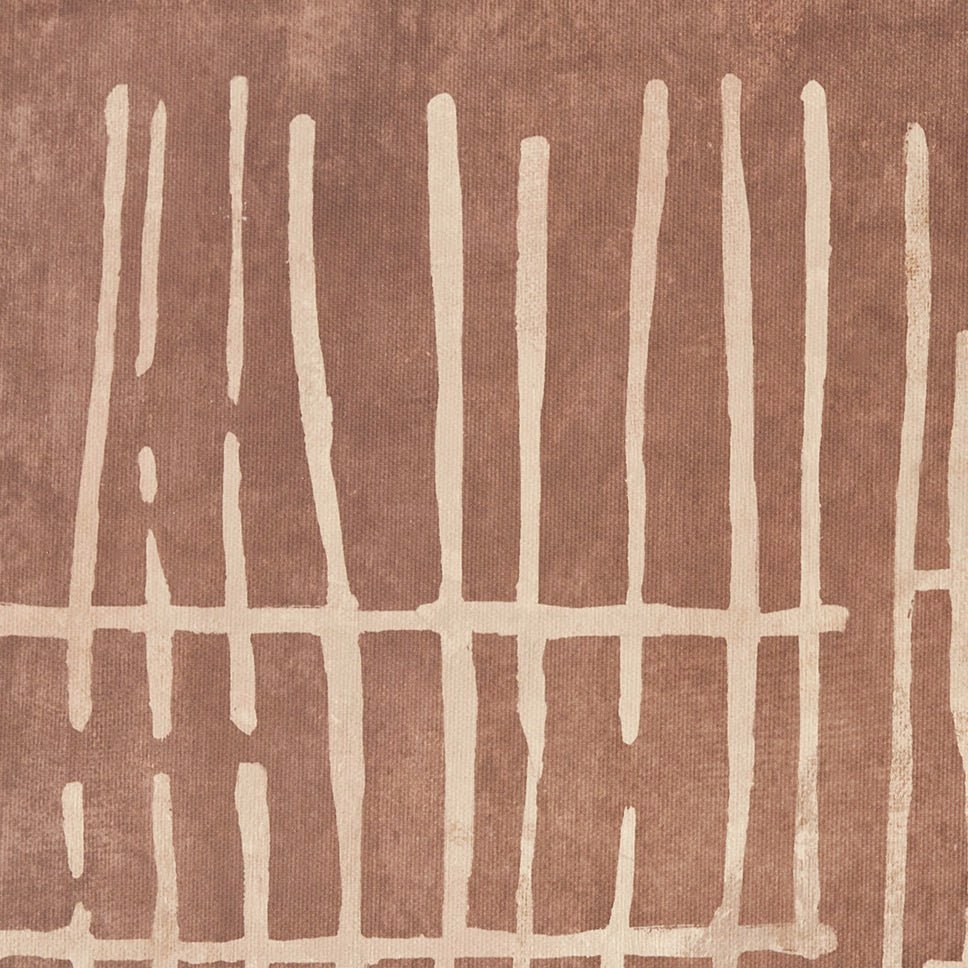 Brown Abstract Design Linen Canvas6 - Duck Barn Interiors