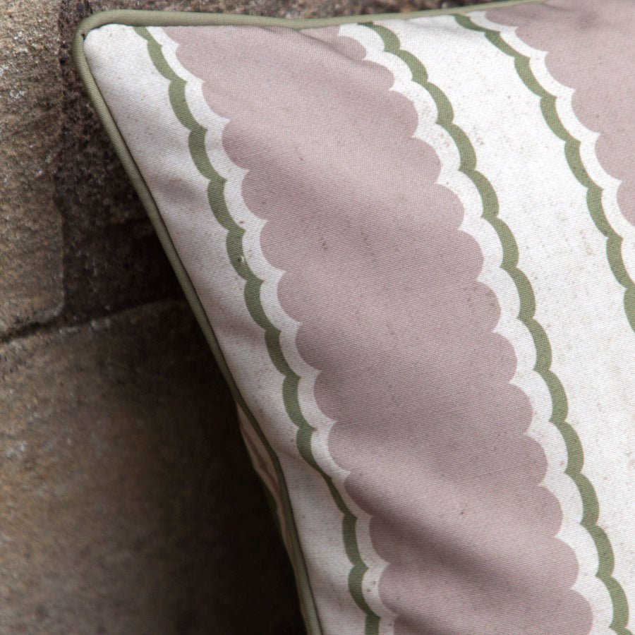 Calivana Cushion - Olive/Natural2 - Duck Barn Interiors