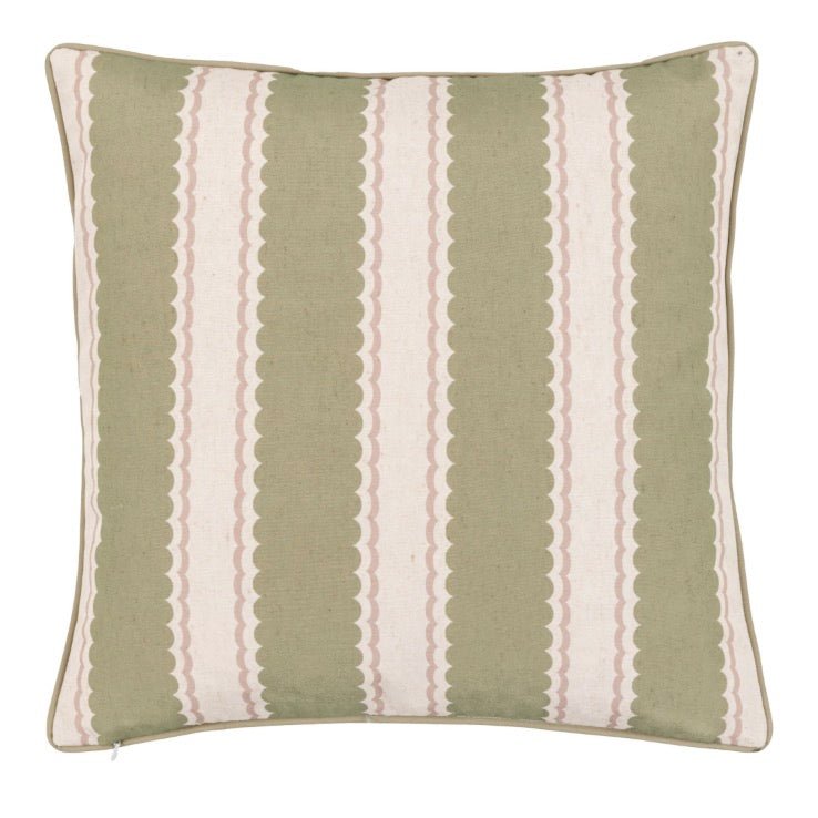 Calivana Cushion - Olive/Natural5 - Duck Barn Interiors