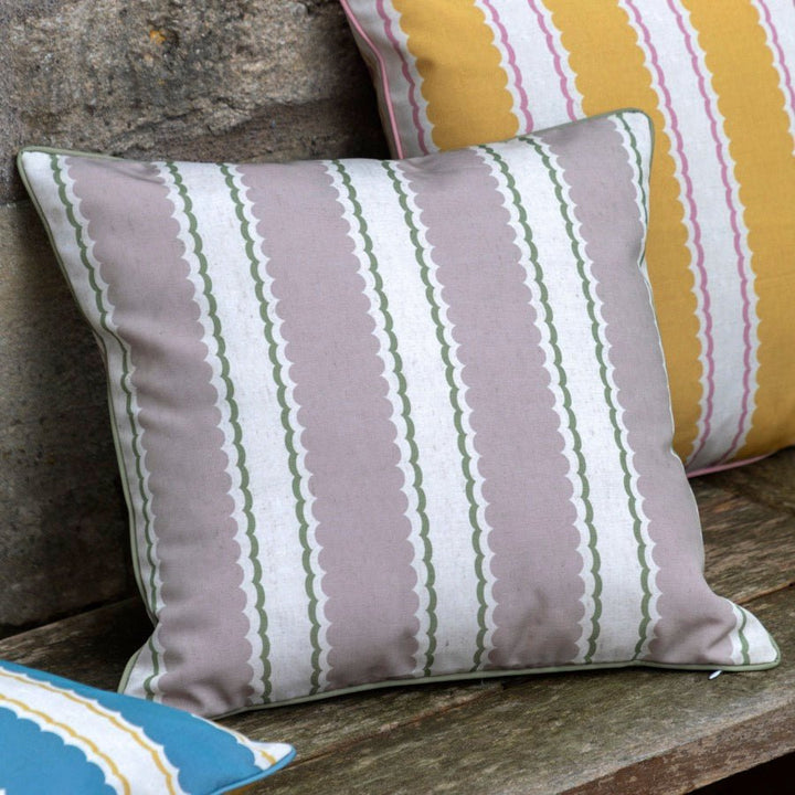 Calivana Cushion - Olive/Natural1 - Duck Barn Interiors