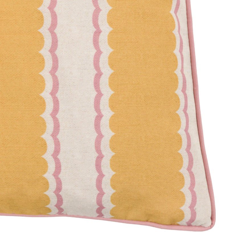 Calivana Outdoor Cushion - Ochre/Pink7 - Duck Barn Interiors