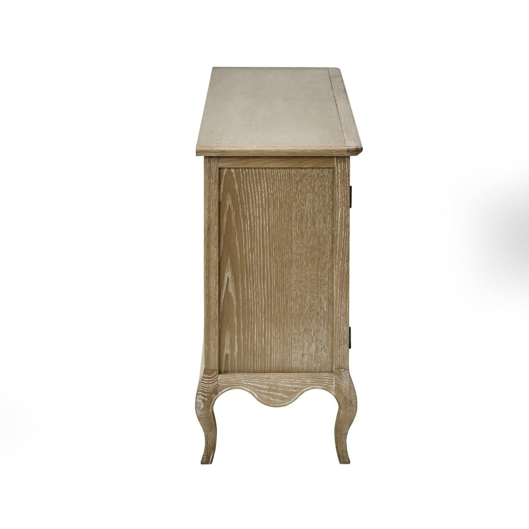 Camille 2 Door 3 Drawer Sideboard - Limed Oak9 - Duck Barn Interiors