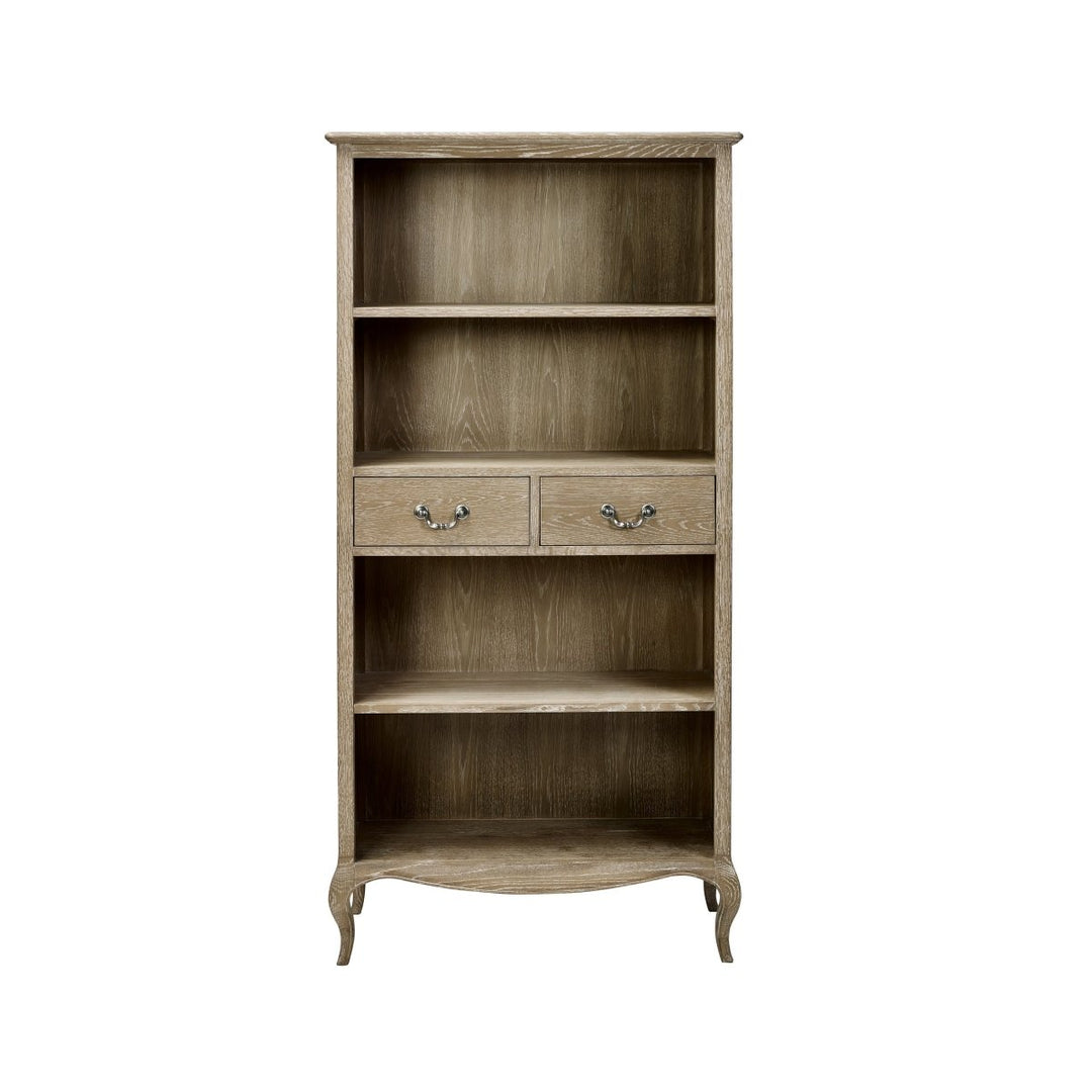 Camille 2 Drawer Bookcase - Limed Oak7 - Duck Barn Interiors