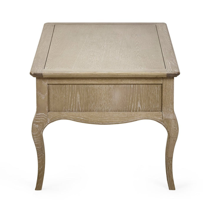 Camille 2 Drawer Coffee Table - Limed Oak9 - Duck Barn Interiors