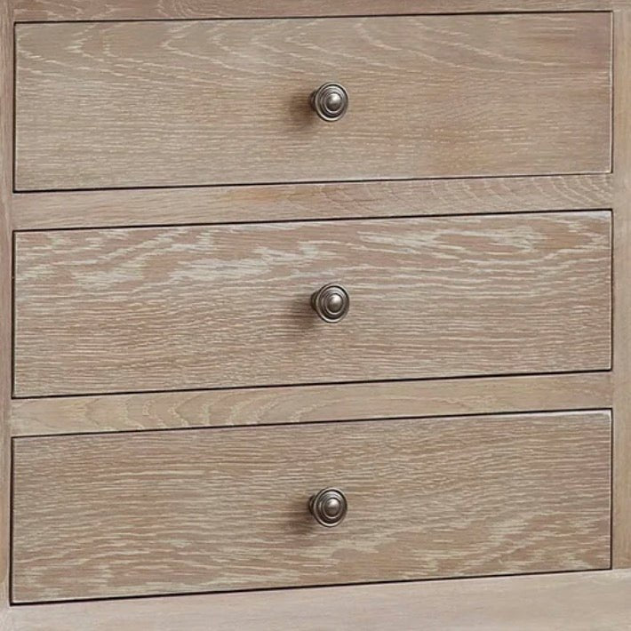 Camille 6 Drawer Wide Chest - Limed Oak5 - Duck Barn Interiors