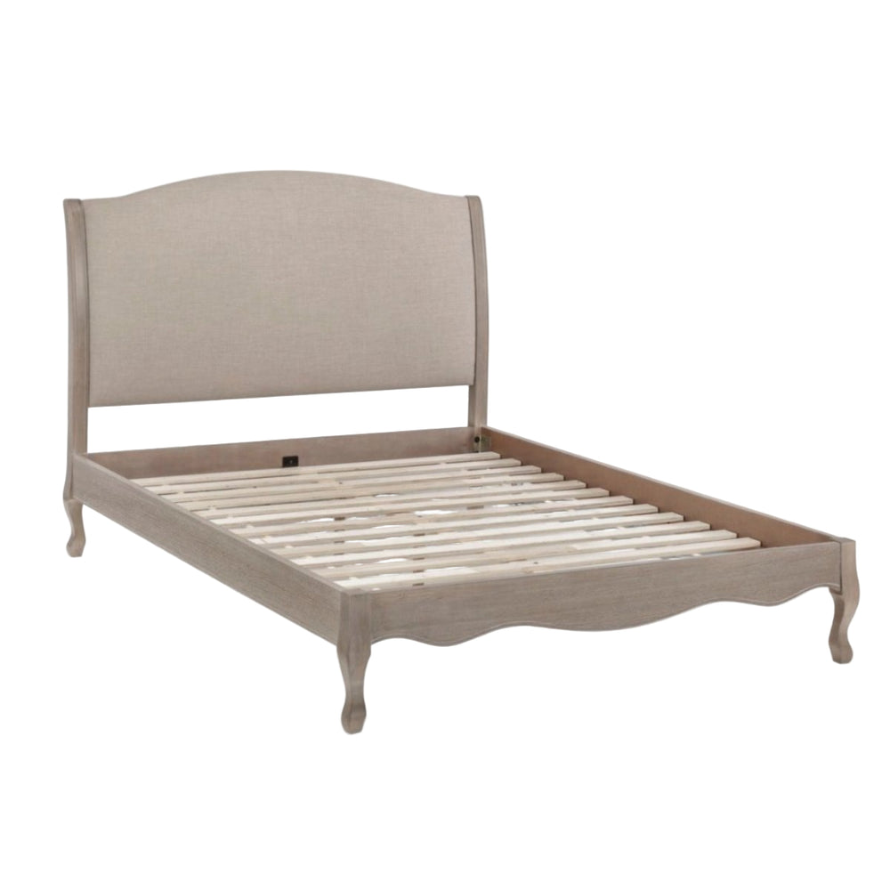 Camille Bed Frame - Limed Oak (3 Sizes)5 - Duck Barn Interiors