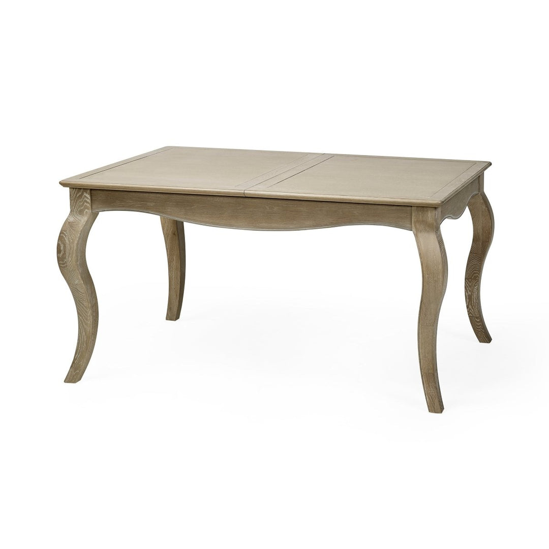 Camille Rectangular Extending Dining Table - Limed Oak6 - Duck Barn Interiors