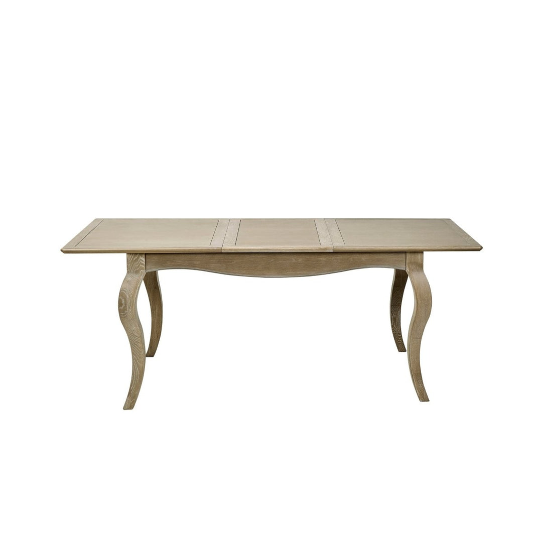 Camille Rectangular Extending Dining Table - Limed Oak7 - Duck Barn Interiors