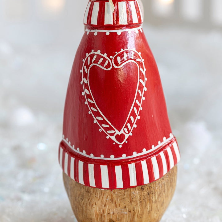 Candy Cane Duckling in Red Jumper3 - Duck Barn Interiors