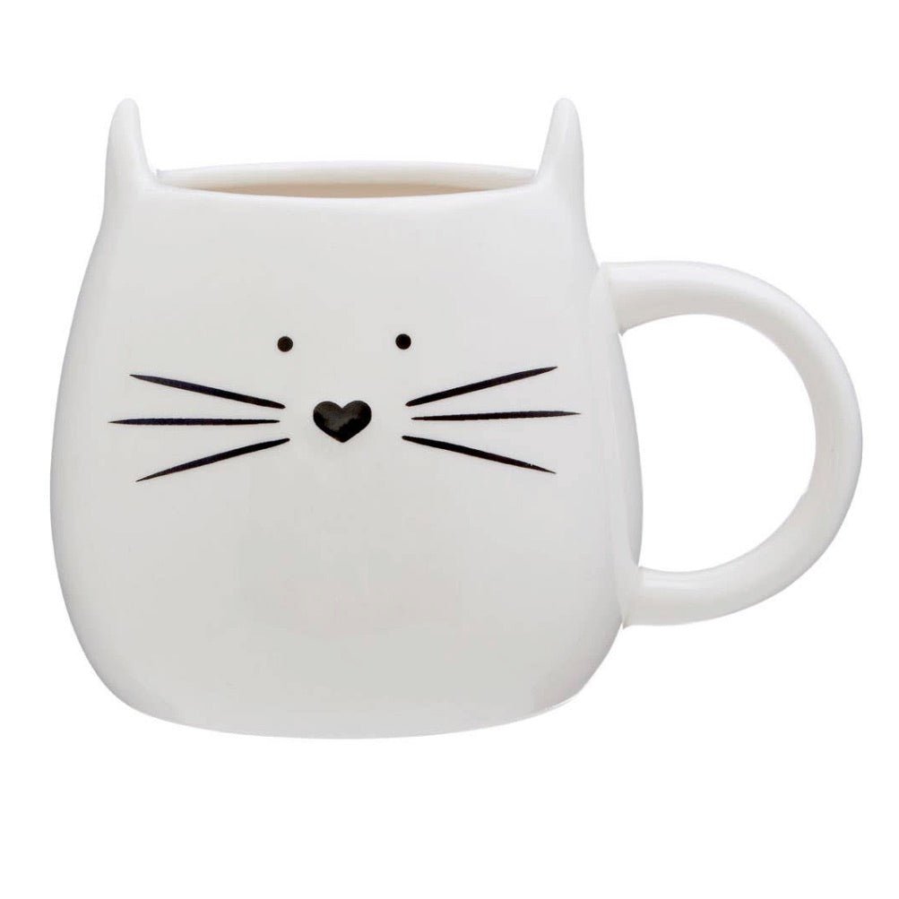 Cat Mug And Coaster2 - Duck Barn Interiors