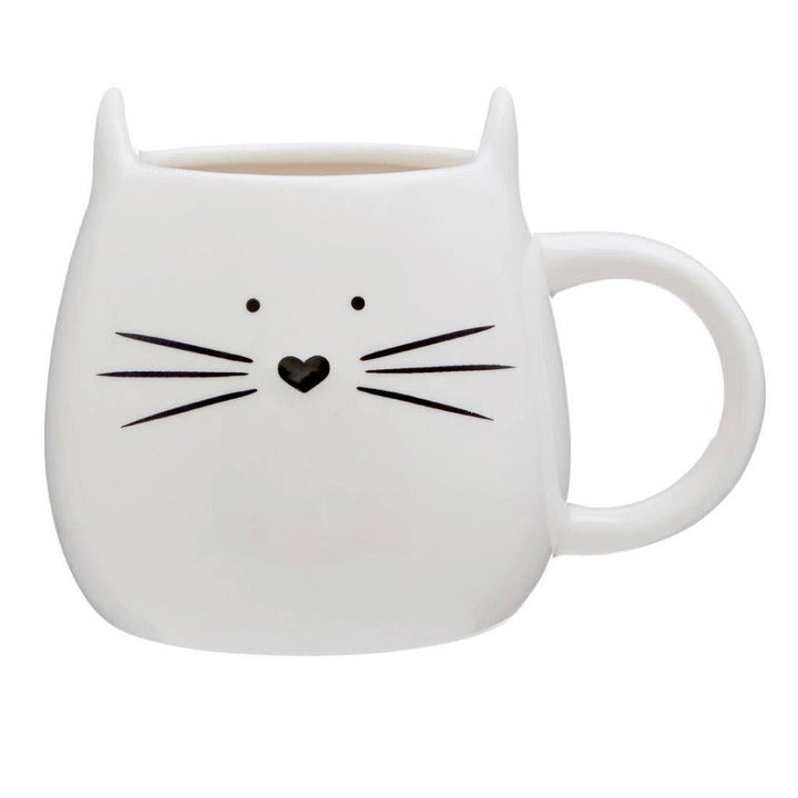 Cat Mug And Coaster2 - Duck Barn Interiors