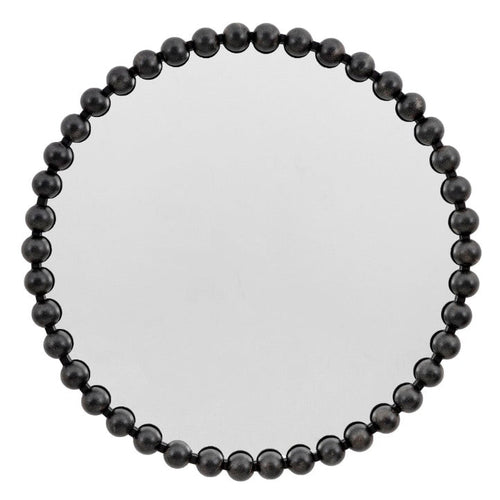 Ceretti Round Mirror - Black