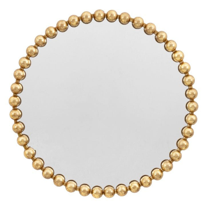 Ceretti Round Mirror - Gold1 - Duck Barn Interiors