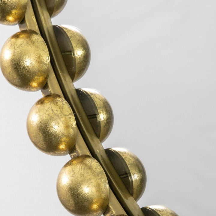 Ceretti Round Mirror - Gold4 - Duck Barn Interiors