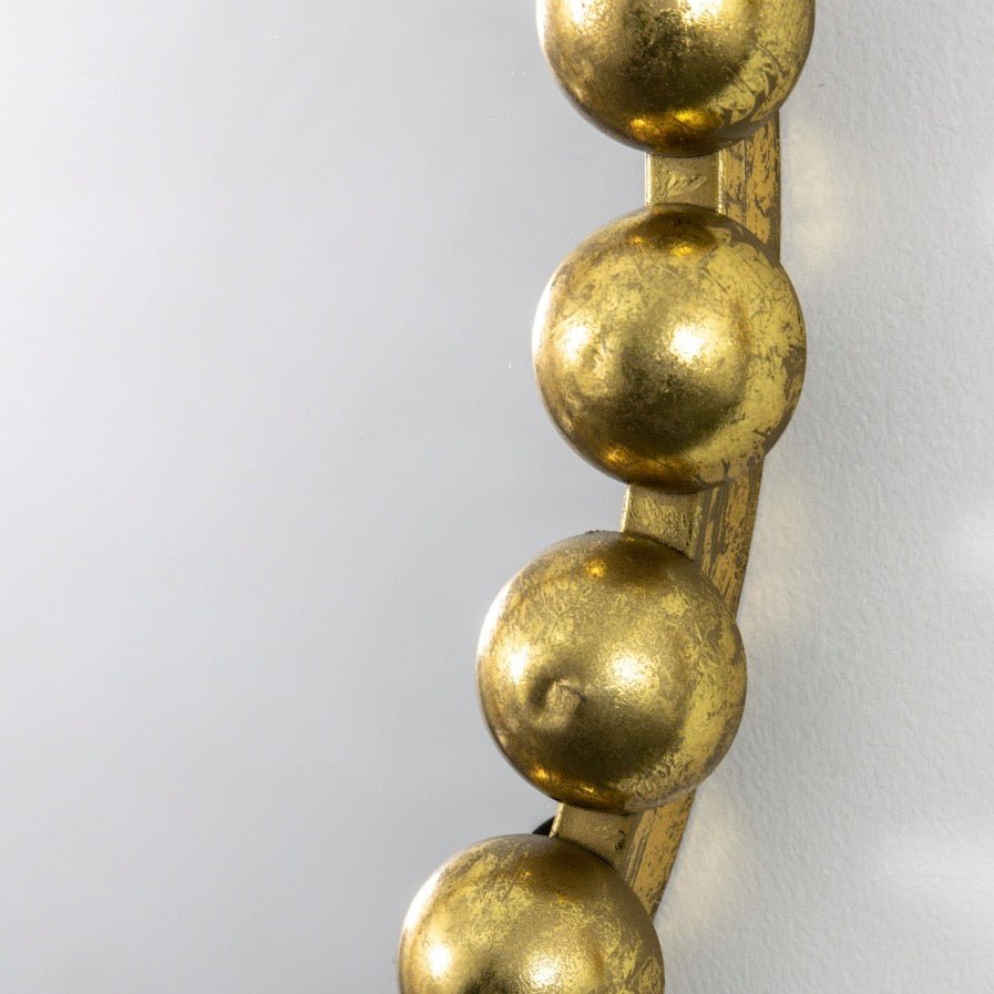 Ceretti Round Mirror - Gold3 - Duck Barn Interiors