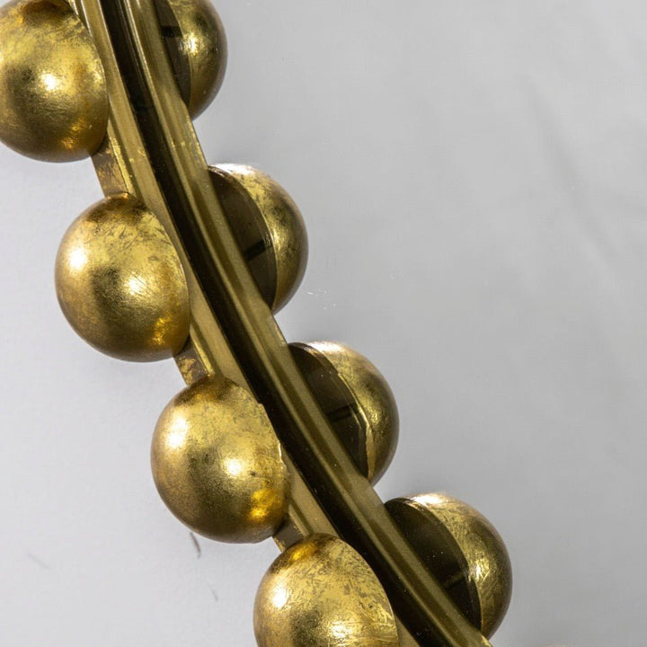 Ceretti Rounded Rectangular Mirror - Gold3 - Duck Barn Interiors