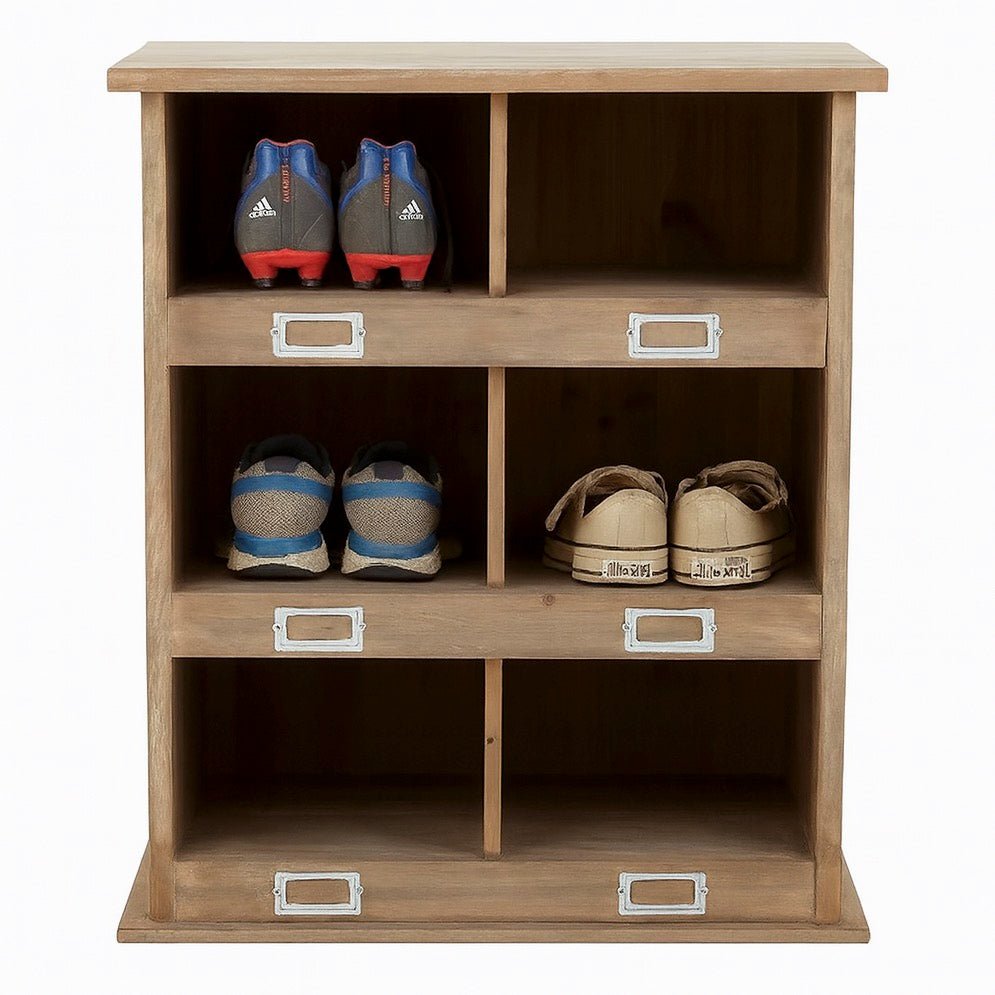 Chedworth 6 Shoe Locker - Spruce1 - Duck Barn Interiors