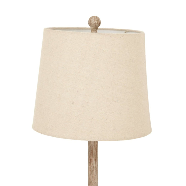 Chiaro Candlestick Table Lamp With Linen Shade2 - Duck Barn Interiors