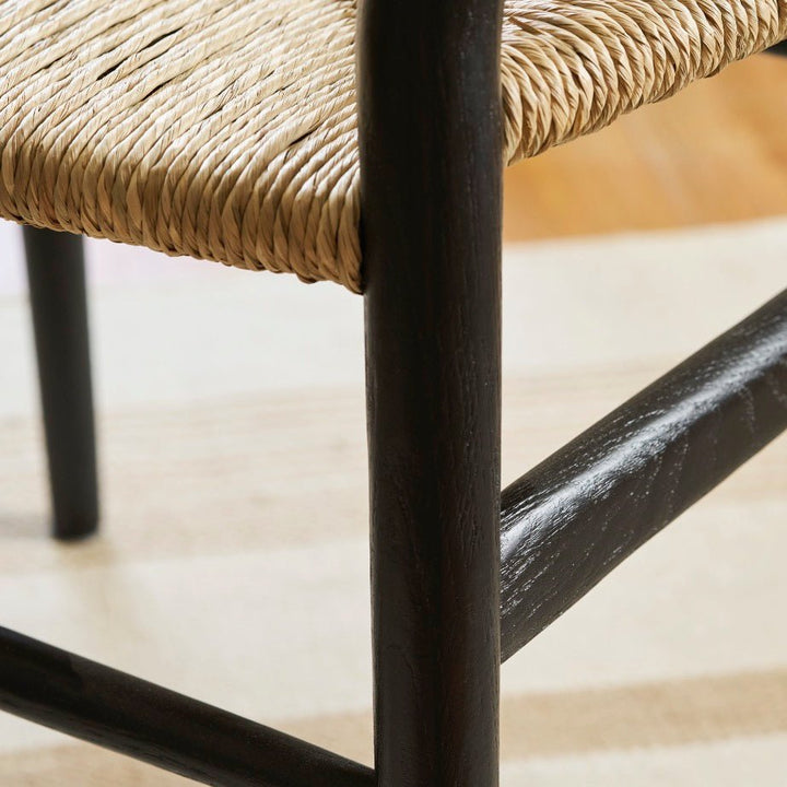 Chilthorne Wishbone Dining Chairs - Black (Set of 2)5 - Duck Barn Interiors