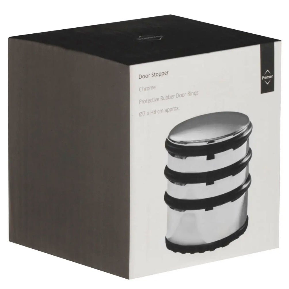 Chrome Door Stop4 - Duck Barn Interiors