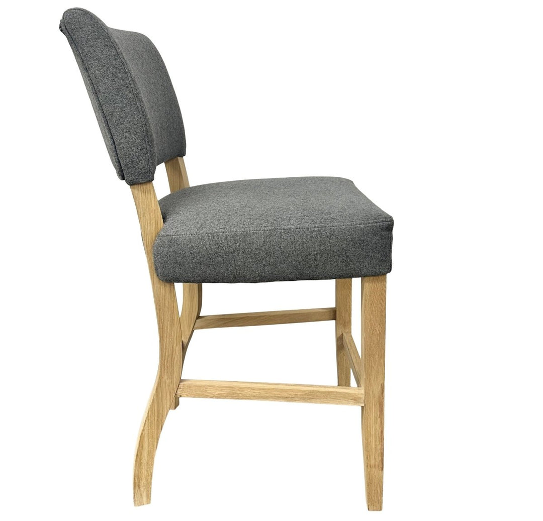Clanfield Bar Stool - Grey4 - Duck Barn Interiors