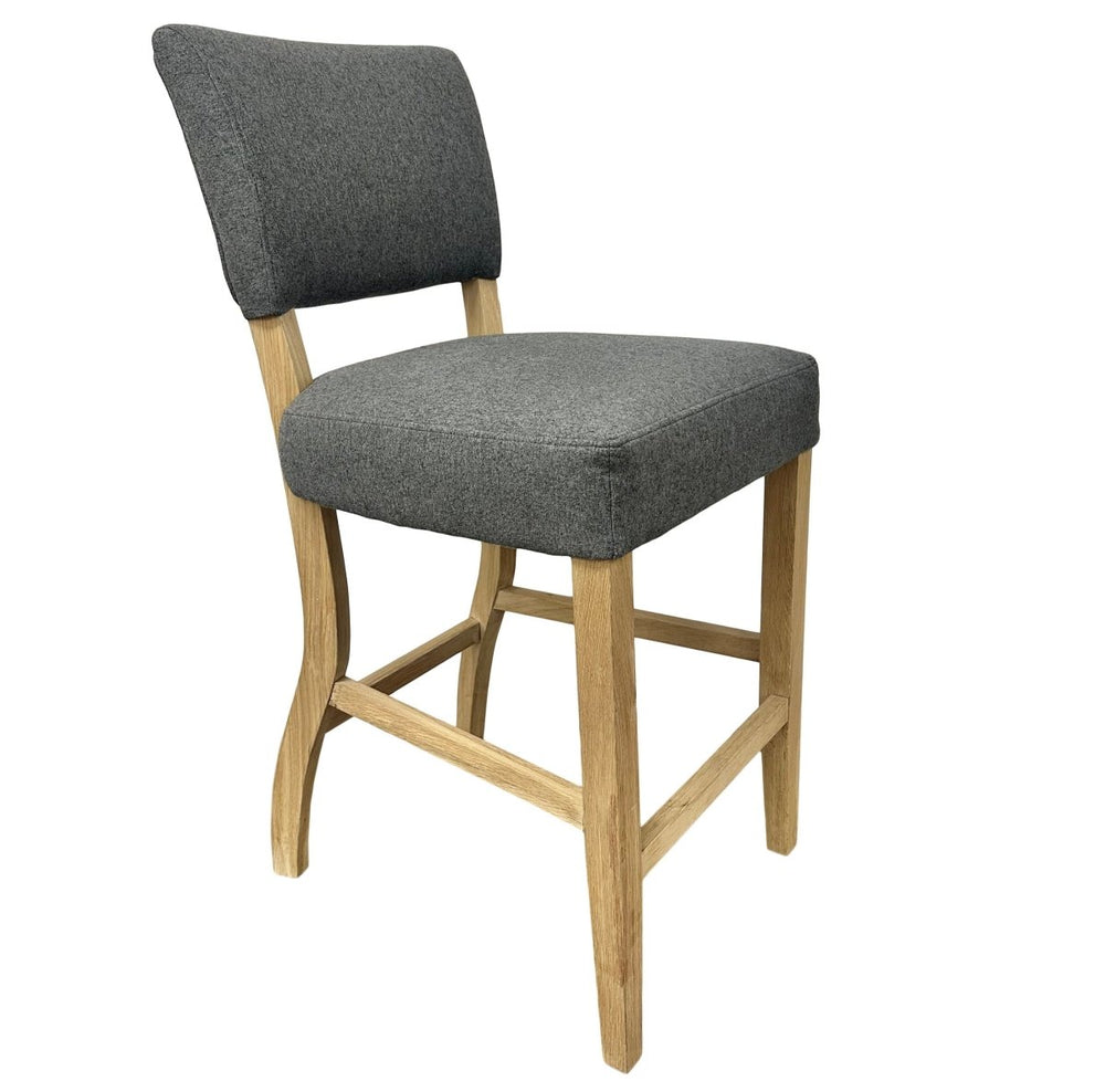 Clanfield Bar Stool - Grey2 - Duck Barn Interiors