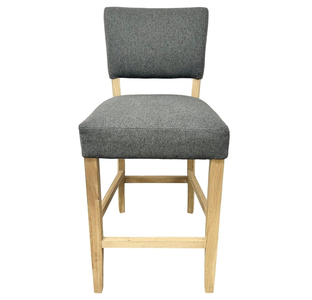Clanfield Bar Stool - Grey3 - Duck Barn Interiors
