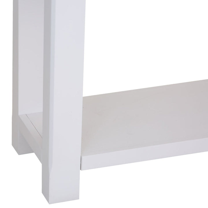 Clanfield White Console Table9 - Duck Barn Interiors