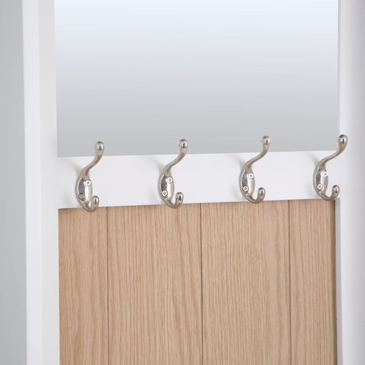 Clanfield White Hallway Tidy8 - Duck Barn Interiors