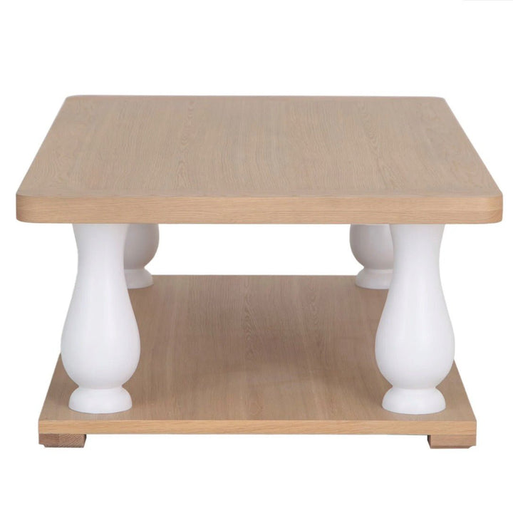 Clanfield White Large Coffee Table4 - Duck Barn Interiors