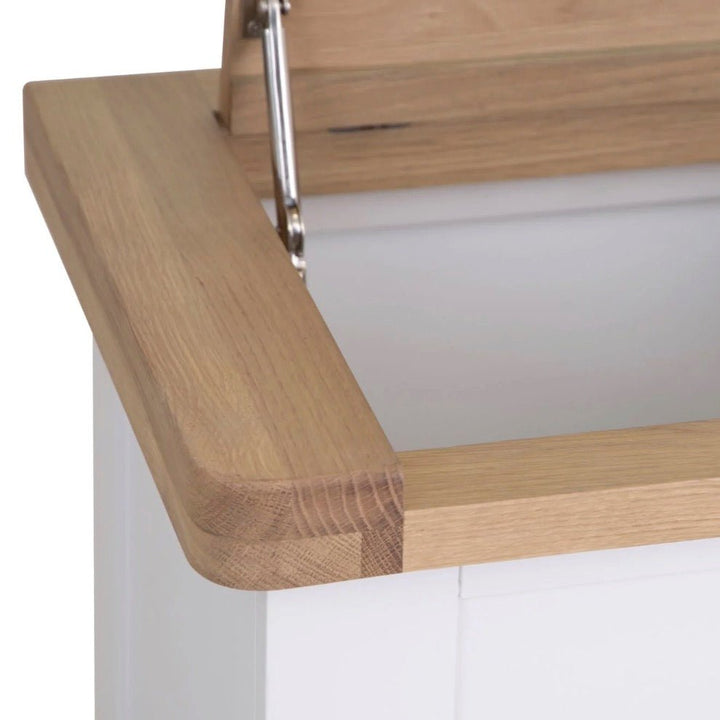 Clanfield White Laundry Box8 - Duck Barn Interiors