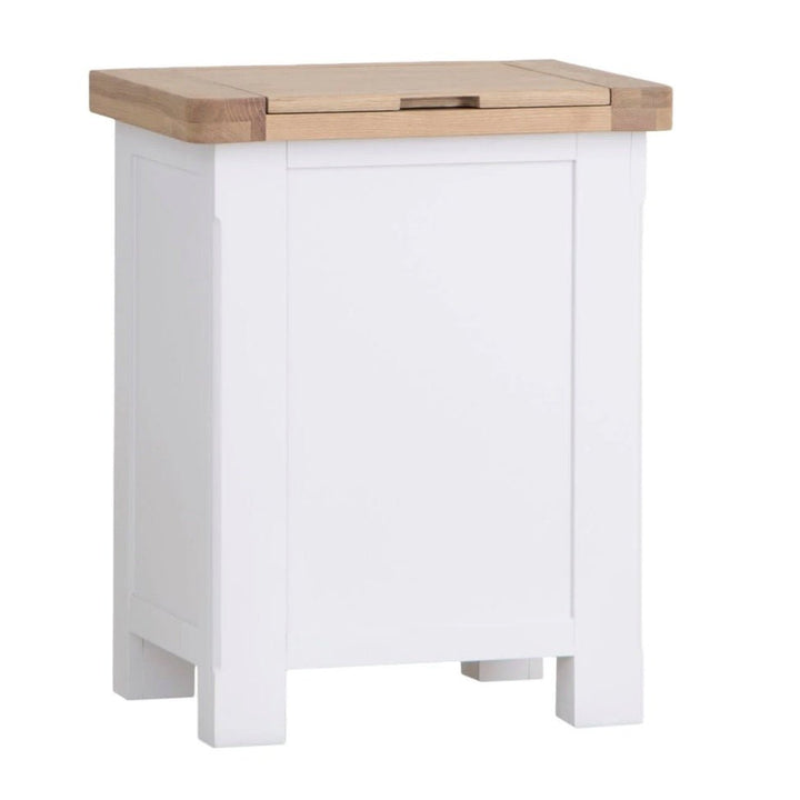 Clanfield White Laundry Box4 - Duck Barn Interiors