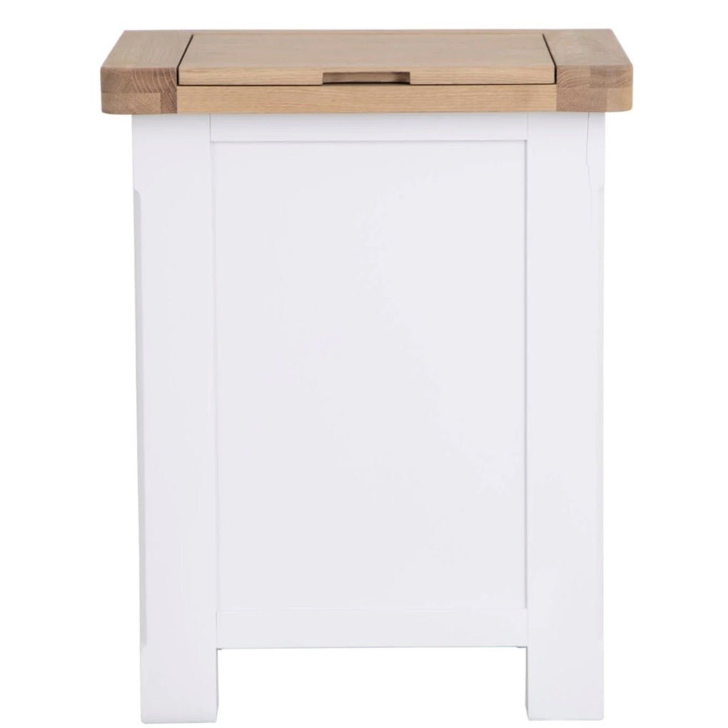 Clanfield White Laundry Box5 - Duck Barn Interiors