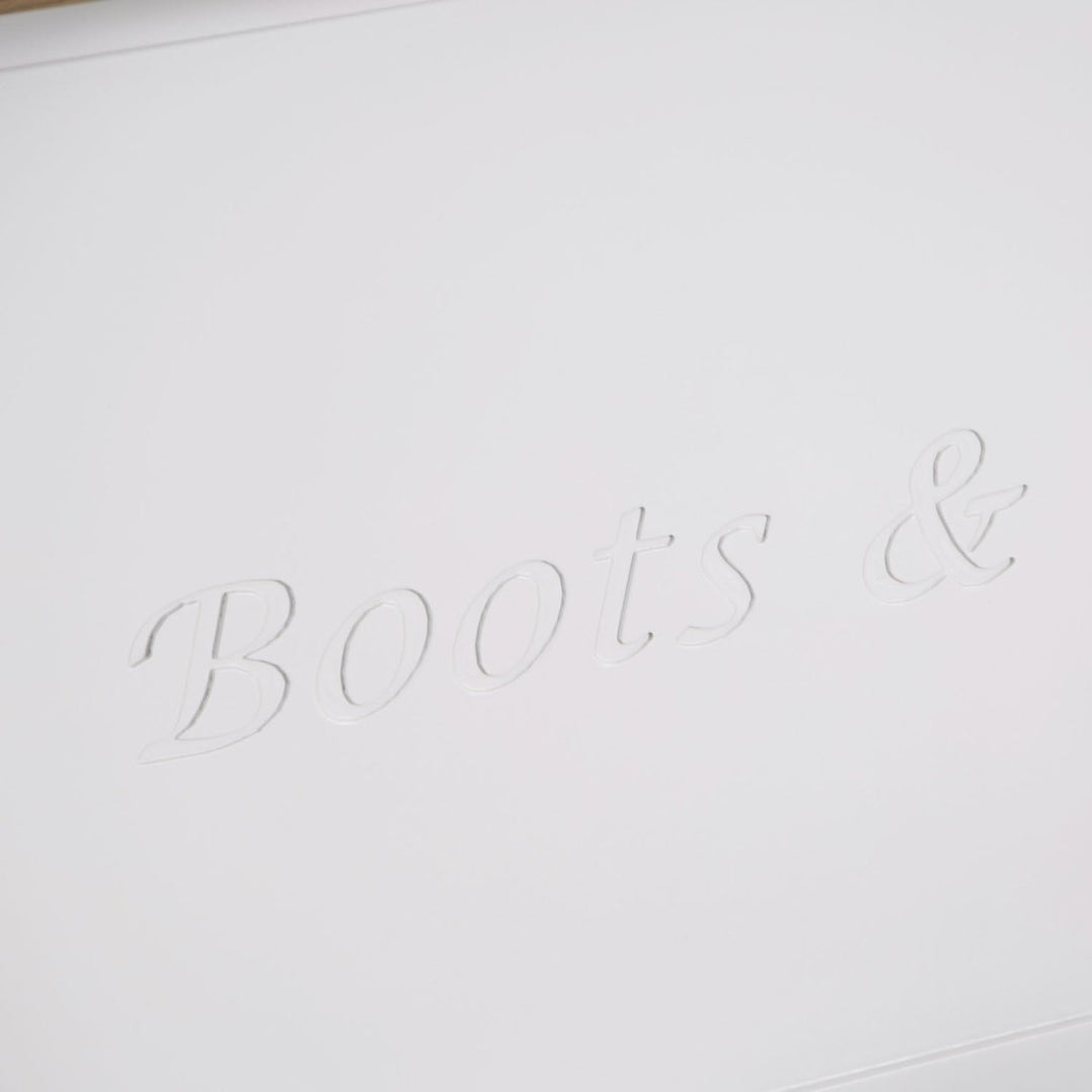 Clanfield White Wellies &amp; Shoe Storage6 - Duck Barn Interiors