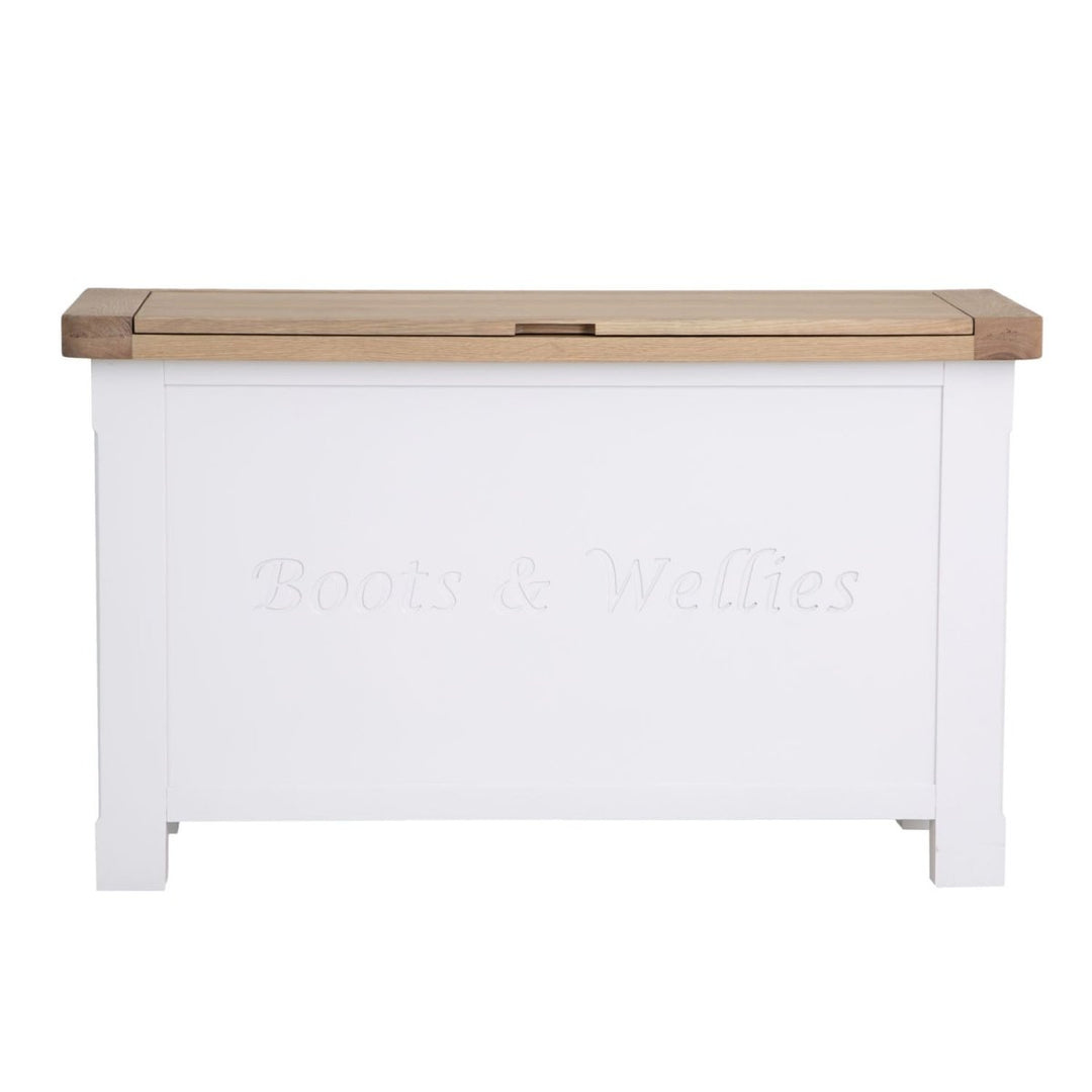 Clanfield White Wellies &amp; Shoe Storage4 - Duck Barn Interiors