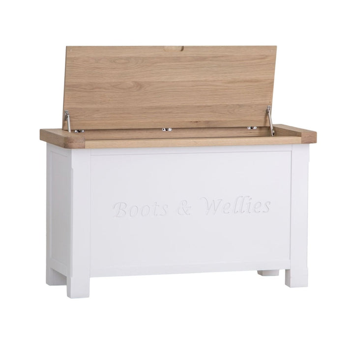 Clanfield White Wellies &amp; Shoe Storage8 - Duck Barn Interiors
