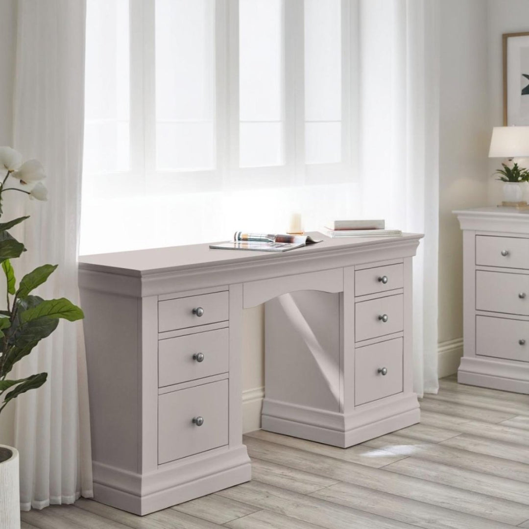 Clermont Light Grey Dressing Table Duck Barn Interiors Clermont Light Grey Dressing Table Duck Barn Interiors