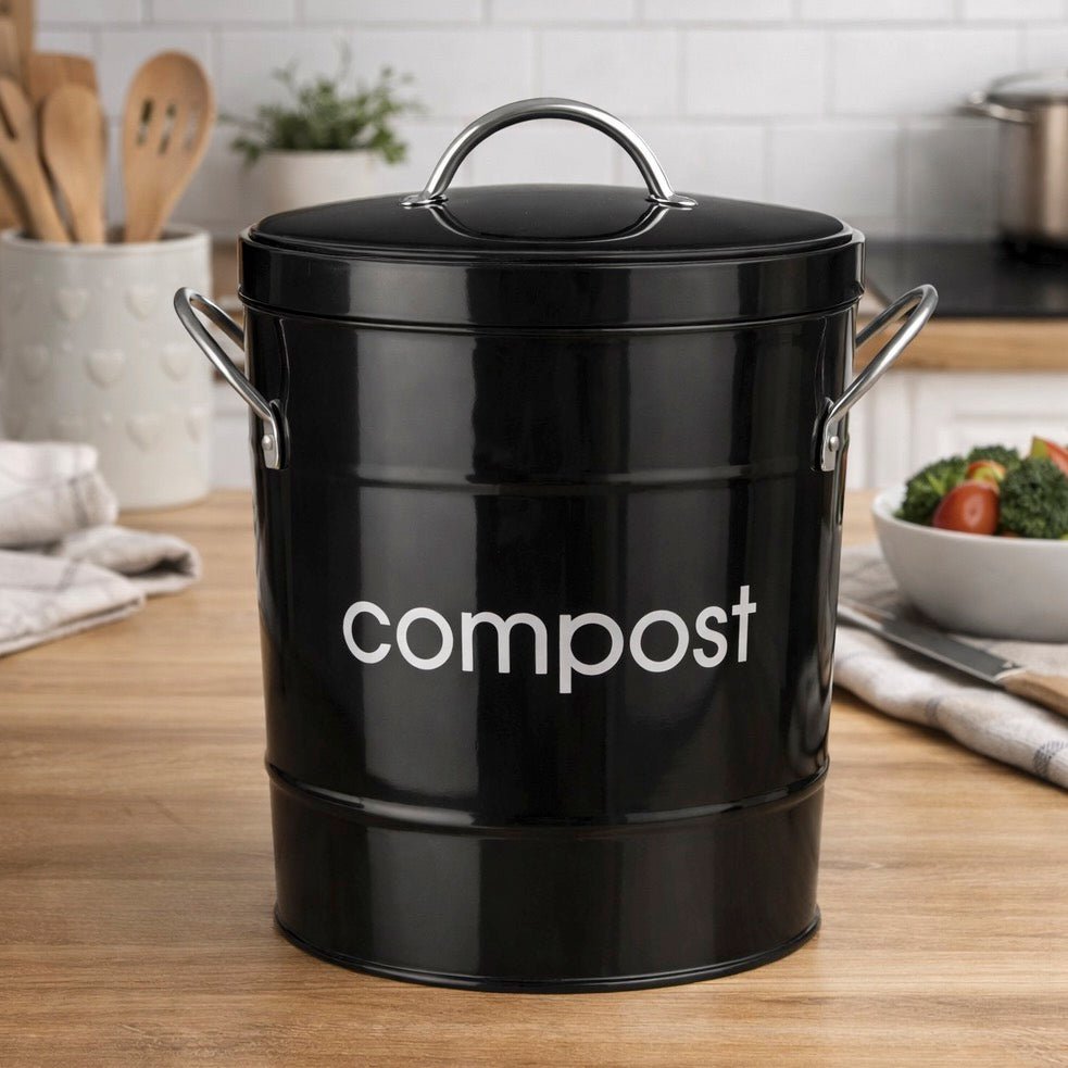 Compost Bin - Black1 - Duck Barn Interiors